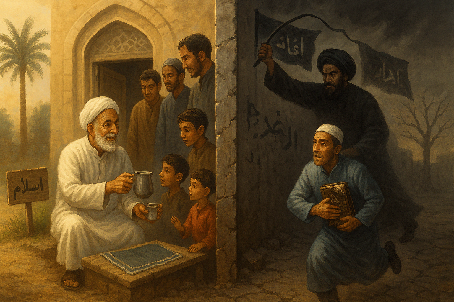 التسامح السني والطغيان والظلم الشيعي