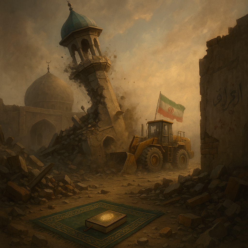 إيران وهدم المساجد 