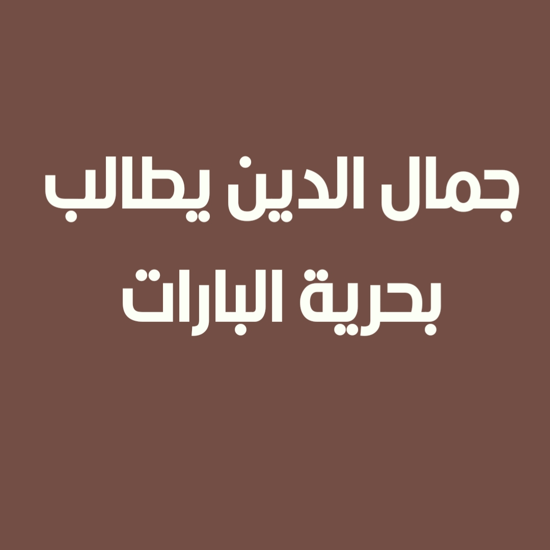 جمال الدين يطالب بحرية البارات